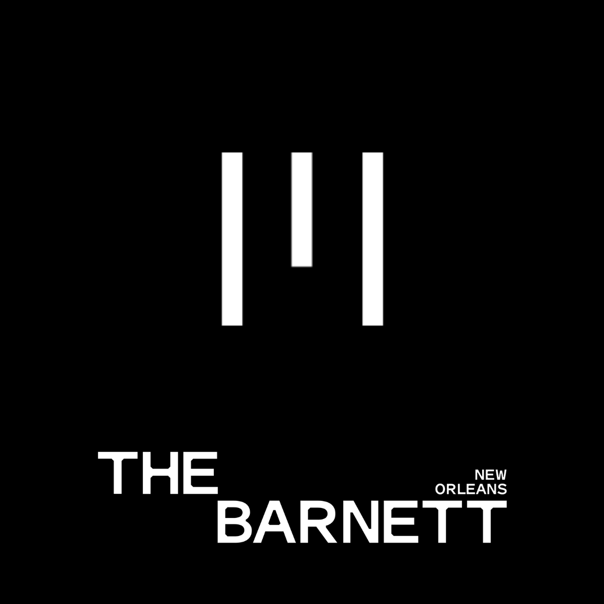 The Barnett logo in white on a black background